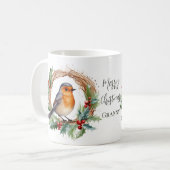 Weihnachtsgeschenk von Red Robin Tasse (Vorderseite Links)