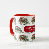 Weihnachtsgeschenk Weihnachten Individuelle Name Tasse (Vorderseite Links)