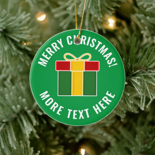 Weihnachtsgeschenk Weihnachtsbaumschmuck Keramik Ornament (Baum)