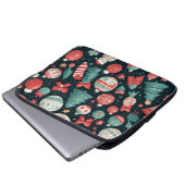 Weihnachtsgeschenk, Weihnachtsfeiertag, Weihnachts Laptopschutzhülle (Vorne Knopf)