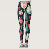 Weihnachtsgeschenk, Weihnachtsfeiertag, Weihnachts Leggings (Vorderseite)