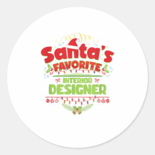 Weihnachtsgeschenk, Weihnachtsgeschenk Runder Aufkleber