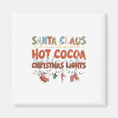 Weihnachtsgeschenk WeihnachtsmannWeihnachtslicht Magnet (Vorne)