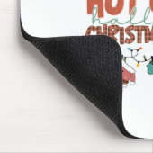 Weihnachtsgeschenk WeihnachtsmannWeihnachtslicht Mousepad (Ecke)