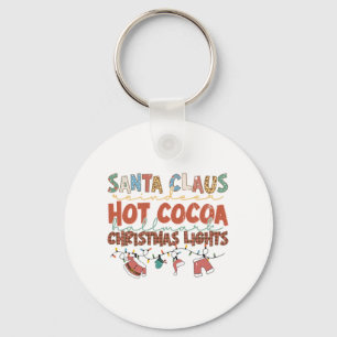 Weihnachtsgeschenk WeihnachtsmannWeihnachtslicht Schlüsselanhänger