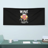 Weihnachtsgeschenk | Weinprüfteam Banner (Messe)