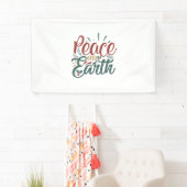Weihnachtsgeschenk | WELTFRIEDEN Banner (Insitu)