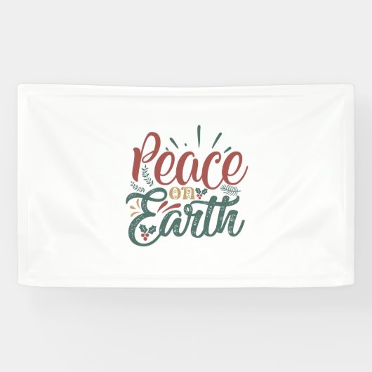 Weihnachtsgeschenk | WELTFRIEDEN Banner (Horizontal)