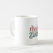 Weihnachtsgeschenk | WELTFRIEDEN Kaffeetasse (Vorderseite Links)