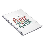 Weihnachtsgeschenk | WELTFRIEDEN Notizblock (Rechte Seite)