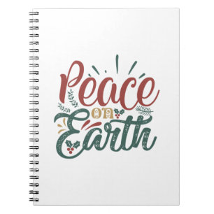 Weihnachtsgeschenk   WELTFRIEDEN Notizblock