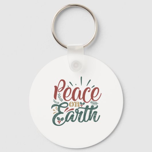Weihnachtsgeschenk | WELTFRIEDEN Schlüsselanhänger (Vorderseite)
