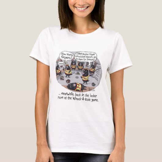 Weihnachtsgeschenk - Whack-a-Mole T-Shirt (Vorderseite)
