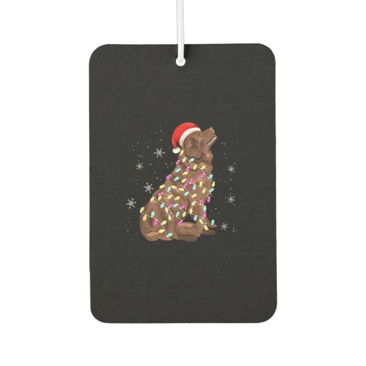Weihnachtsgeschenk | Witzige Weihnachtsfeier Autolufterfrischer (Vorderseite)