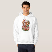 Weihnachtsgeschenk-Workshop Cozy Holiday Bears & C Hoodie (Vorne ganz)
