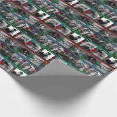 Weihnachtsgeschenk Wrap 9 Fotos HAMbyWG Geschenkpapier (Ecke)
