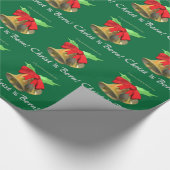 Weihnachtsgeschenk Wrap Agrainofmustardseed.com Geschenkpapier (Ecke)
