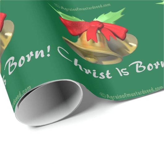 Weihnachtsgeschenk Wrap Agrainofmustardseed.com Geschenkpapier (Rolleneckpunkt)