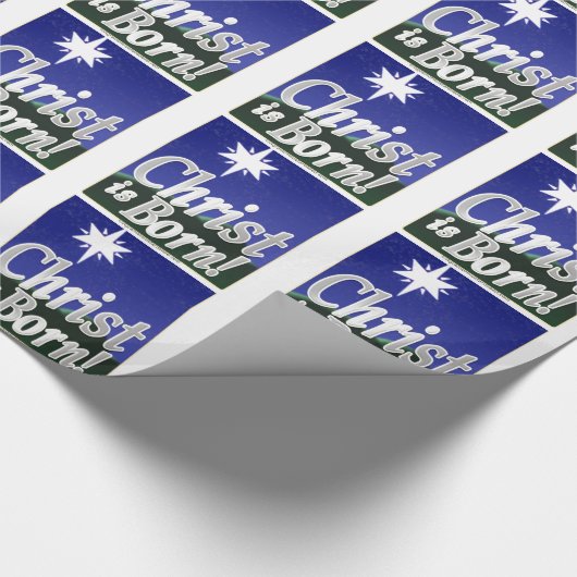 Weihnachtsgeschenk Wrap Agrainofmustardseed.com Geschenkpapier (Ecke)