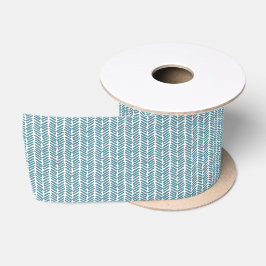 Weihnachtsgeschenk Wrap Aquamarin Ice Blue White Z Satinband