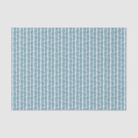 Weihnachtsgeschenk Wrap Aquamarin Ice Blue White Z Seidenpapier (Vorderseite)