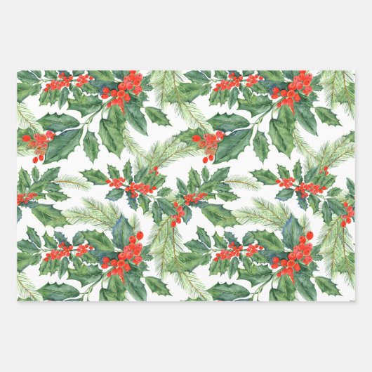 Weihnachtsgeschenk Wrap Auto Kamel und Holly Bundl Geschenkpapier Set (Vorderseite 2)