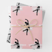 Weihnachtsgeschenk Wrap Ballett Thema HAMbyWG Geschenkpapier Set (Beispiel)