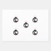 Weihnachtsgeschenk Wrap Ballett Thema HAMbyWG Geschenkpapier Set (Vorderseite 3)