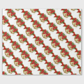 Weihnachtsgeschenk Wrap/Bells Geschenkpapier (Flach)
