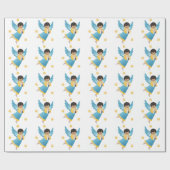 Weihnachtsgeschenk Wrap/Engel Geschenkpapier (Flach)