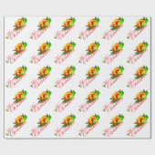 Weihnachtsgeschenk Wrap/Frohe Weihnachten mit Gesc Geschenkpapier (Flach)