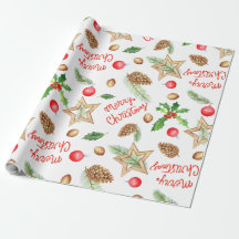 Weihnachtsgeschenk Wrap Frohe Weihnachtsstars