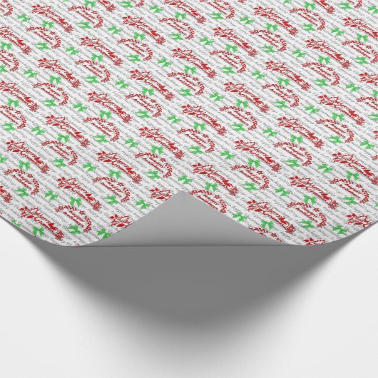 Weihnachtsgeschenk Wrap Geschenkpapier (Ecke)
