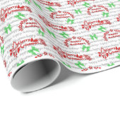 Weihnachtsgeschenk Wrap Geschenkpapier (Rolleneckpunkt)