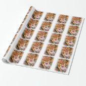 Weihnachtsgeschenk Wrap/Happy Holidays Gingerbread Geschenkpapier (Ungerollt)