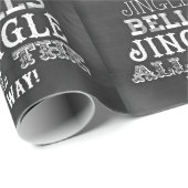 Weihnachtsgeschenk Wrap/Jingle Bells Geschenkpapier (Rolleneckpunkt)