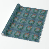 Weihnachtsgeschenk Wrap/Kranz Geschenkpapier (Ungerollt)
