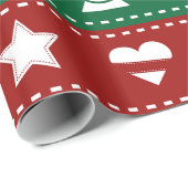 Weihnachtsgeschenk Wrap/Ornamente Geschenkpapier (Rolleneckpunkt)