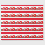 Weihnachtsgeschenk Wrap/Schlafen Weihnachten Geschenkpapier (Flach)