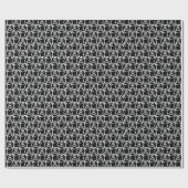 Weihnachtsgeschenk Wrap/Skulls Geschenkpapier (Flach)