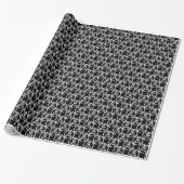 Weihnachtsgeschenk Wrap/Skulls Geschenkpapier (Ungerollt)