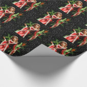 Weihnachtsgeschenk Wrap/Snow Fairy Geschenkpapier (Ecke)