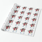 Weihnachtsgeschenk Wrap/Snowman Geschenkpapier (Ungerollt)
