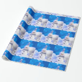 Weihnachtsgeschenk Wrap/Snowman Geschenkpapier (Ungerollt)