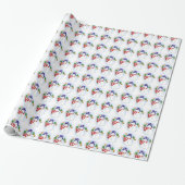 Weihnachtsgeschenk Wrap/Snowmen Geschenkpapier (Ungerollt)