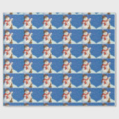 Weihnachtsgeschenk Wrap/Snowmen Geschenkpapier (Flach)