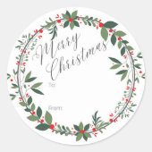 Weihnachtsgeschenk Wrap Sticker (Vorderseite)