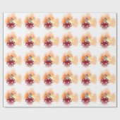Weihnachtsgeschenk Wrap/Weihnachtsmann Geschenkpapier (Flach)