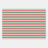 Weihnachtsgeschenk Wrap - Weihnachtsmuster Geschenkpapier Set (Vorderseite 2)