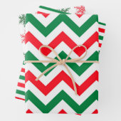 Weihnachtsgeschenk Wrap - Weihnachtsmuster Geschenkpapier Set (Beispiel)